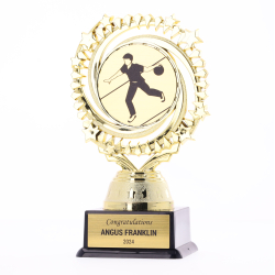 Male Tenpin Gold Cosmic 150mm