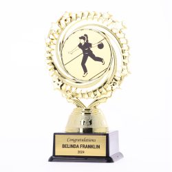Female Tenpin Gold Cosmic 150mm