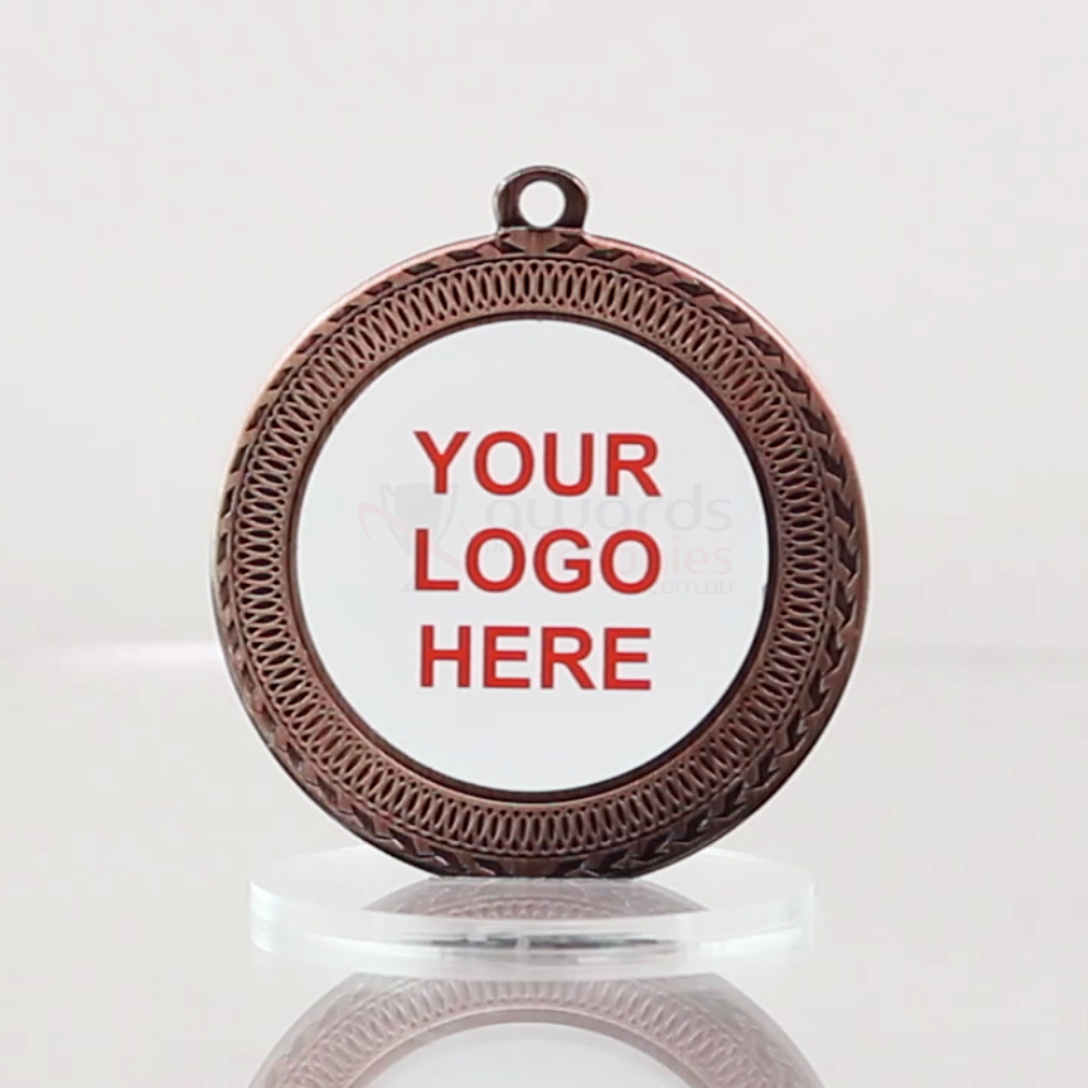 Ovation Personalised Medal Bronze 70mm