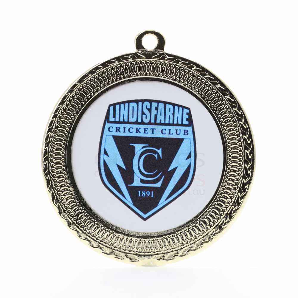 Liberty Personalised Medal Gold 70mm