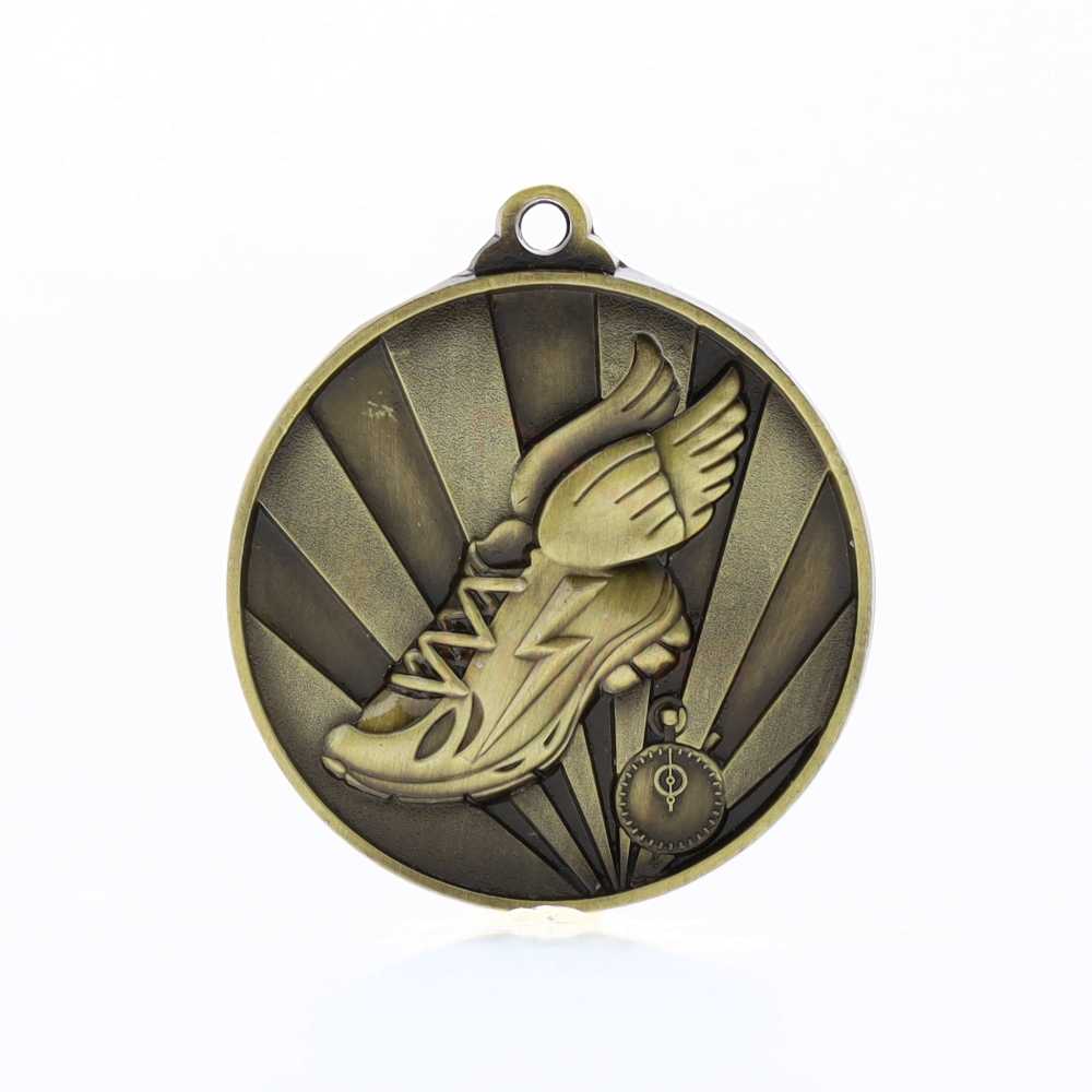 Sunrise Athletics Medal 50mm Gold