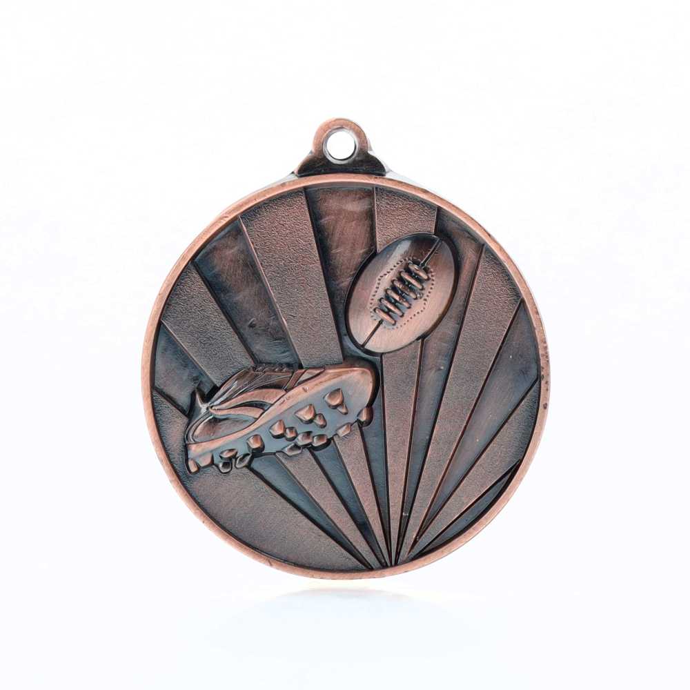 Sunrise AFL Medal 50mm Bronze