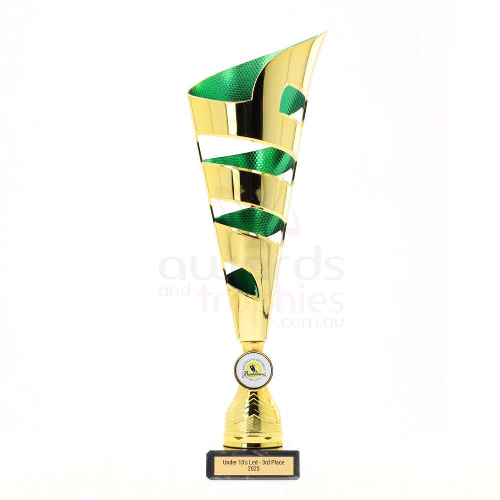 Majorca Cup Gold/Green 320mm