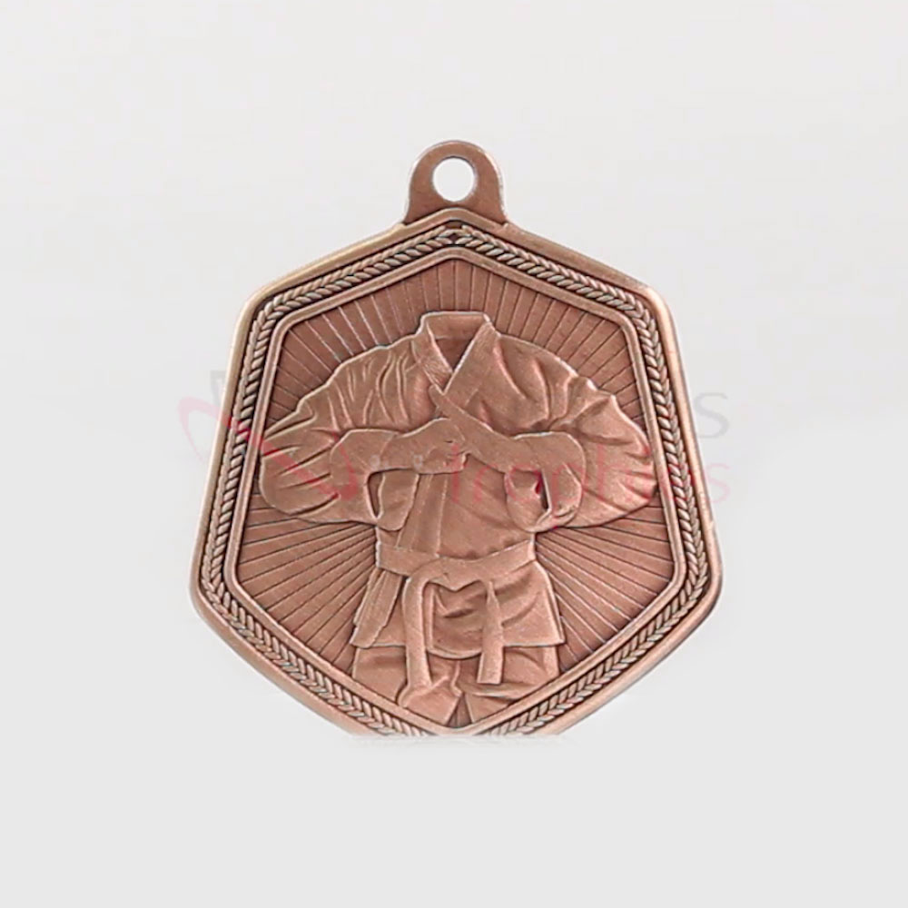 Martial Arts Falcon Medal Bronze 65mm