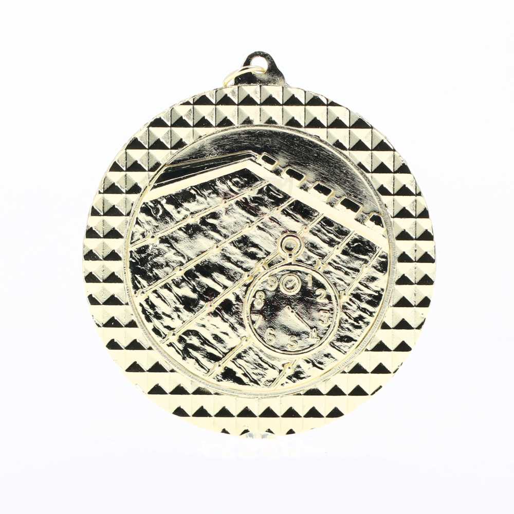 Swimming Facet Medal Gold 70mm