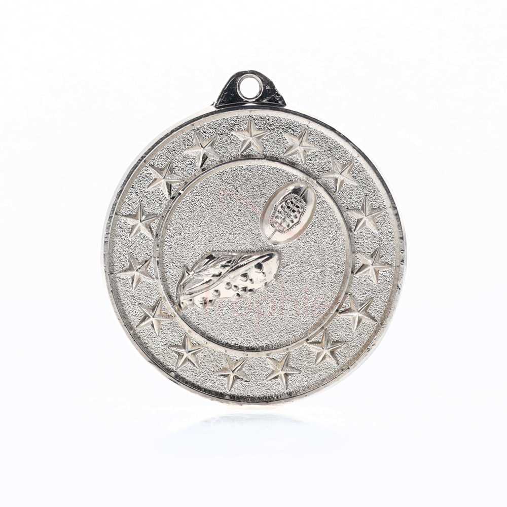 AFL Starry Medal Silver 50mm