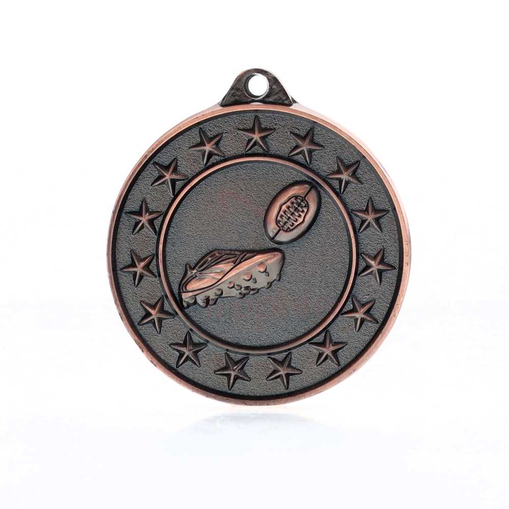 AFL Starry Medal Bronze 50mm