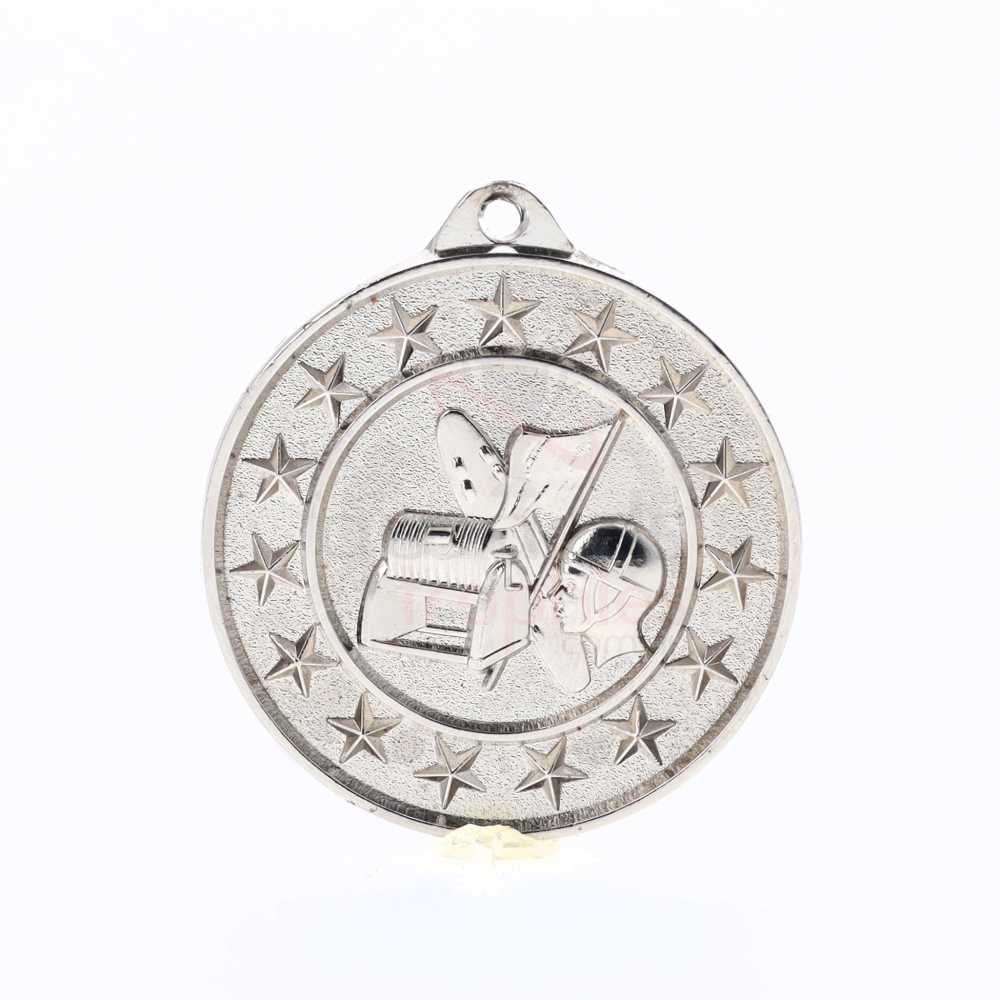 Surf Lifesaving Starry Medal Silver 50mm