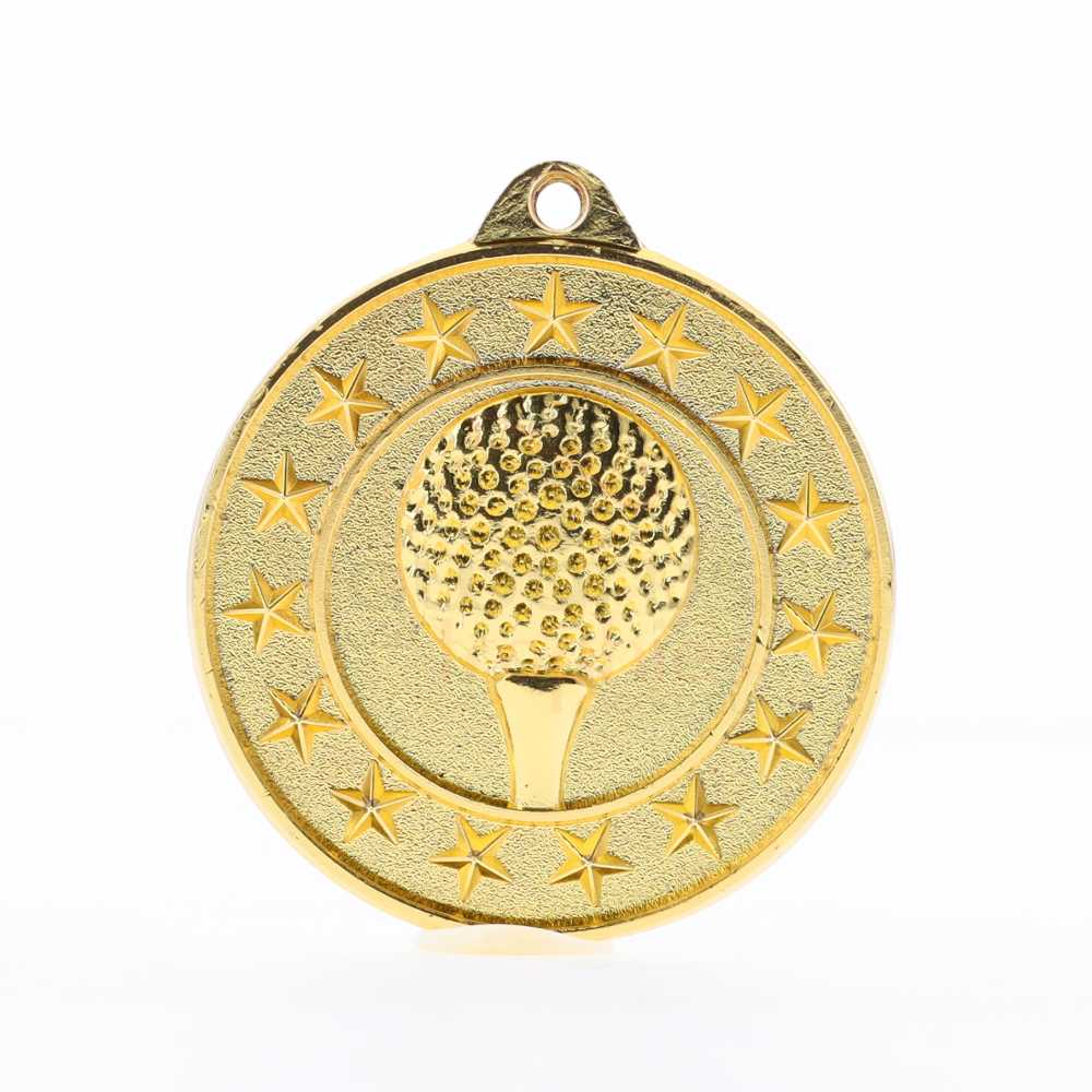 Golf Starry Medal Gold 50mm