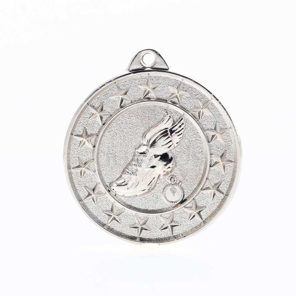Track Starry Medal Silver 50mm