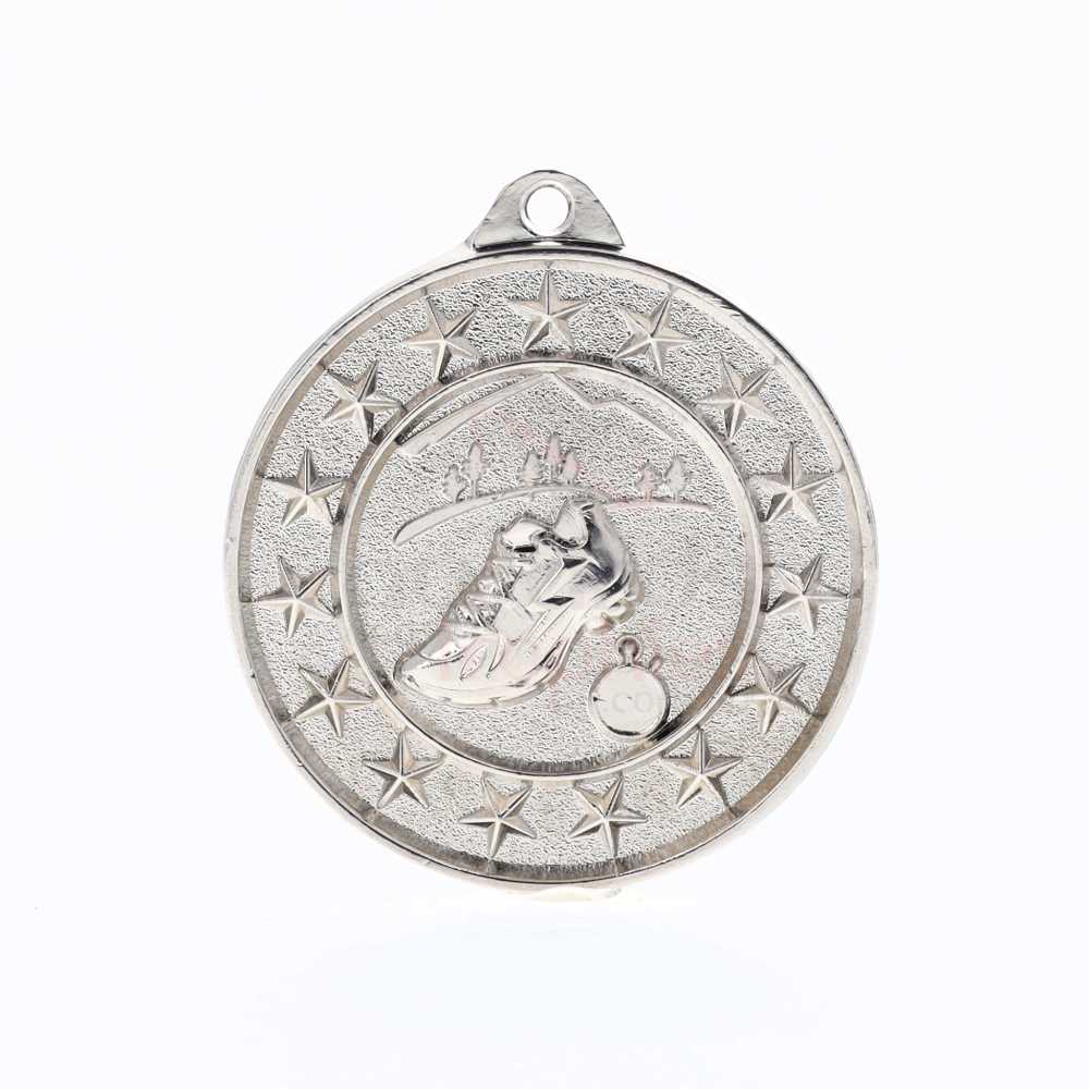 Cross Country Starry Medal Silver 50mm