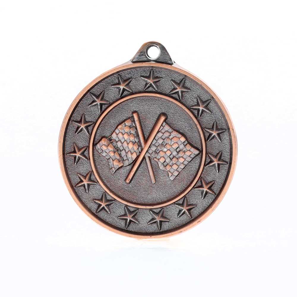 Motorsport Starry Medal Bronze 50mm