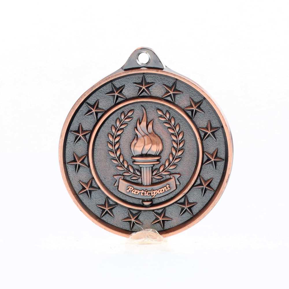 Participant Starry Medal Bronze 50mm