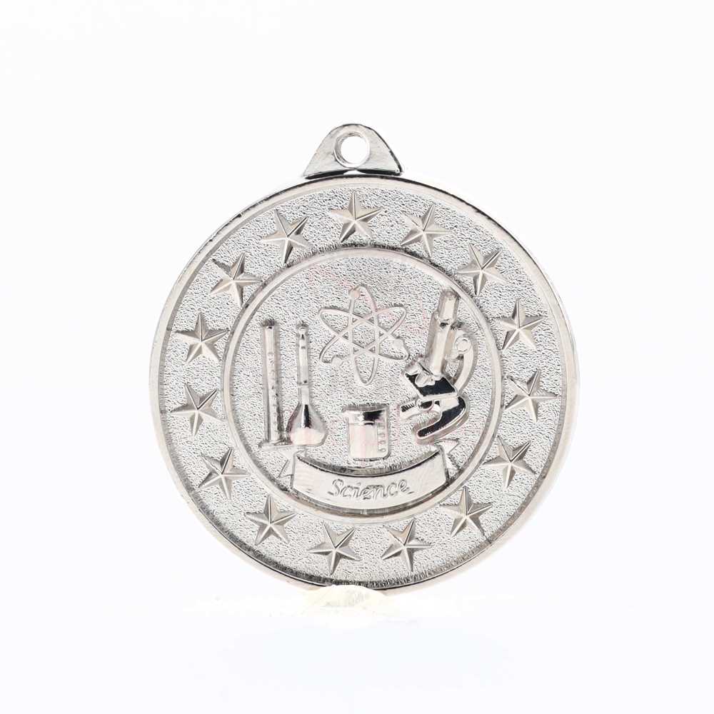 Science Starry Medal Silver 50mm