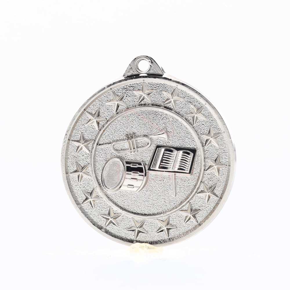 Band Starry Medal Silver 50mm