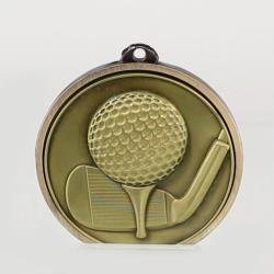 Triumph Golf Medal 55mm Gold