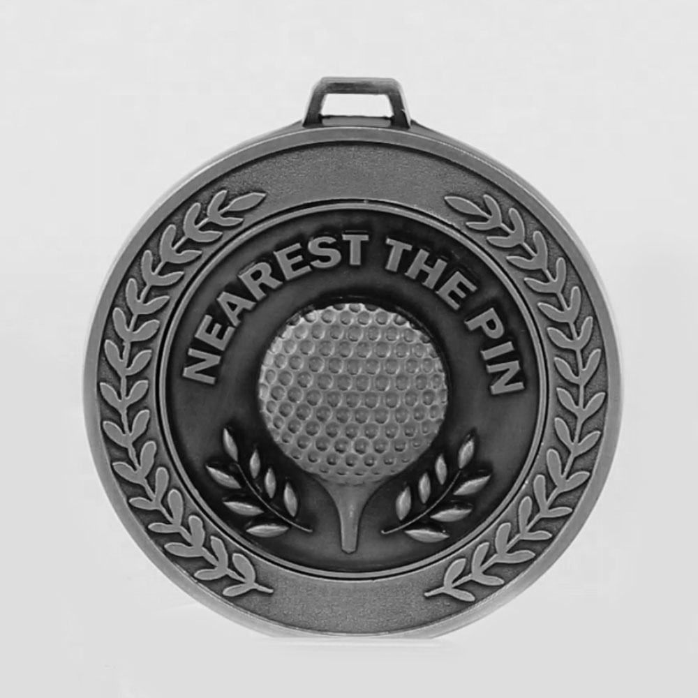 Heavyweight Nearest the Pin Medal 70mm Silver