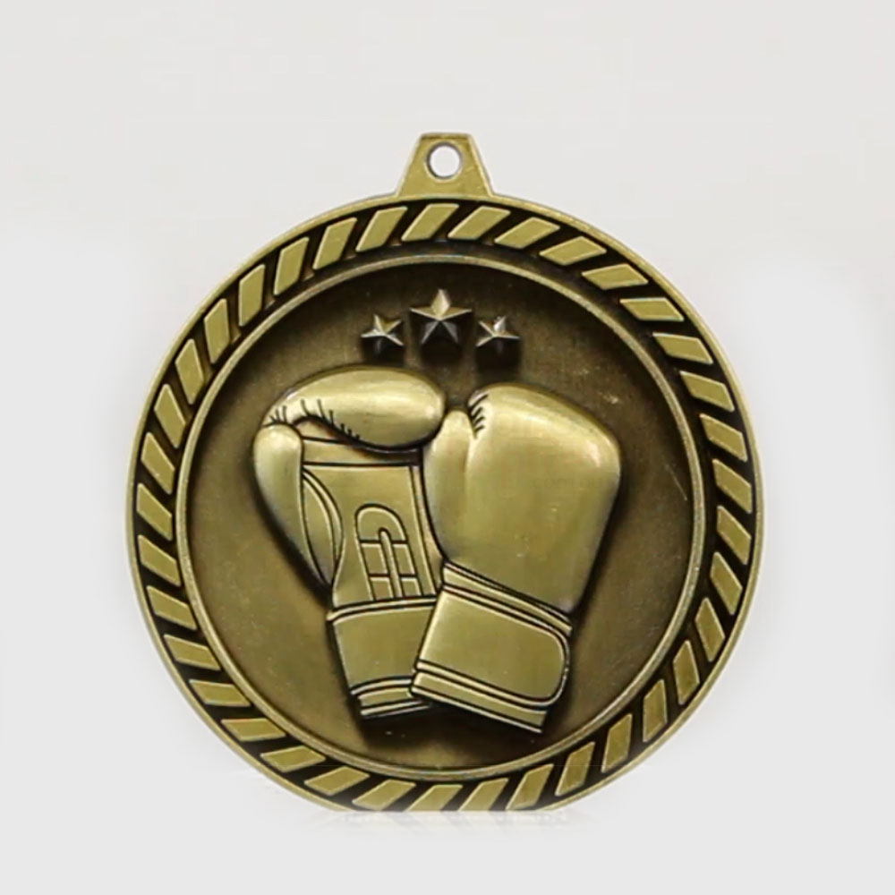 Venture Boxing Medal Gold 60mm