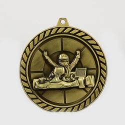 Venture Go Kart Medal Gold 60mm