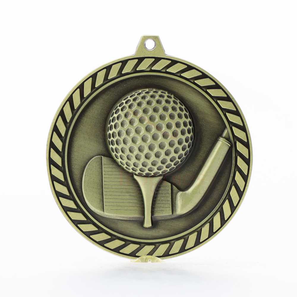 Venture Golf Medal Gold 60mm