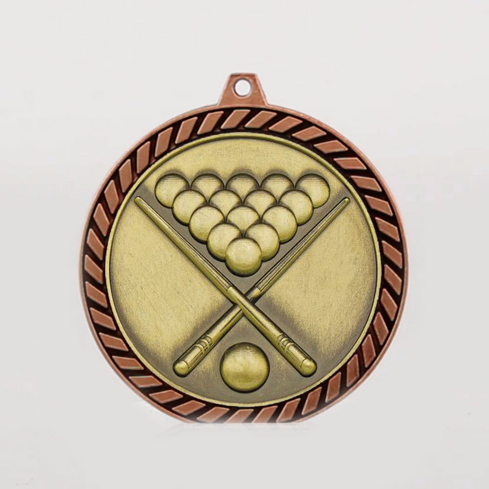 Venture Billiards Medal Bronze 60mm