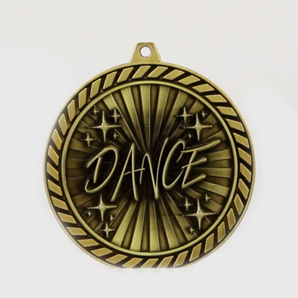 Venture Dance Medal Gold 60mm