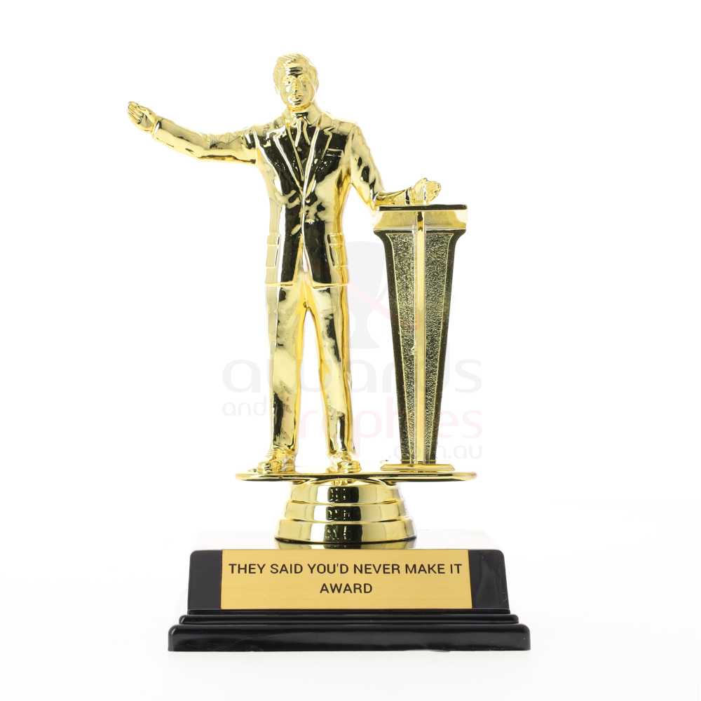 Public Speaking Figurine Male 150mm