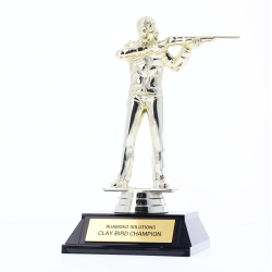 Shooting figurine on base 165mm