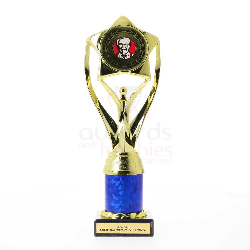 Triumph Holder Gold/Blue 250mm