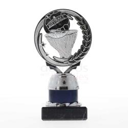 Netball Torch Silver/Black 165mm