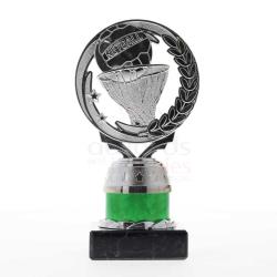 Netball Torch Silver/Green 165mm
