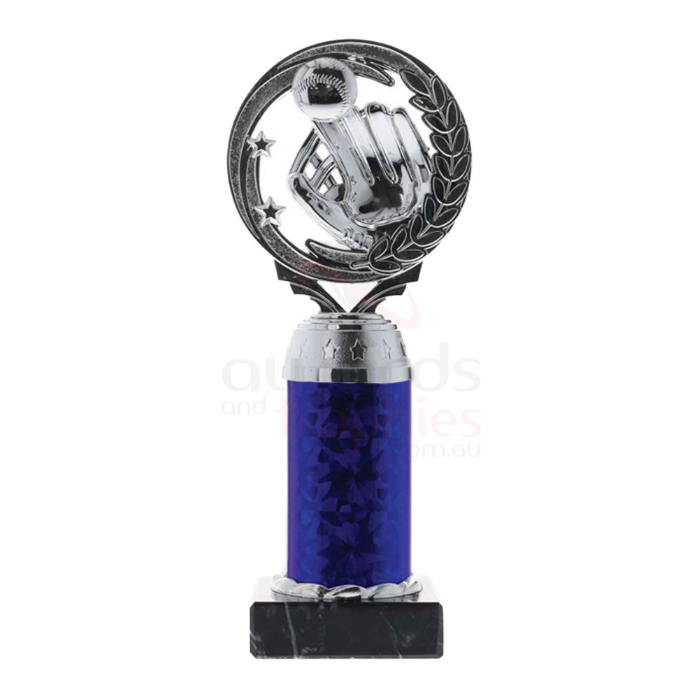 Baseball Torch Silver/Blue 210mm