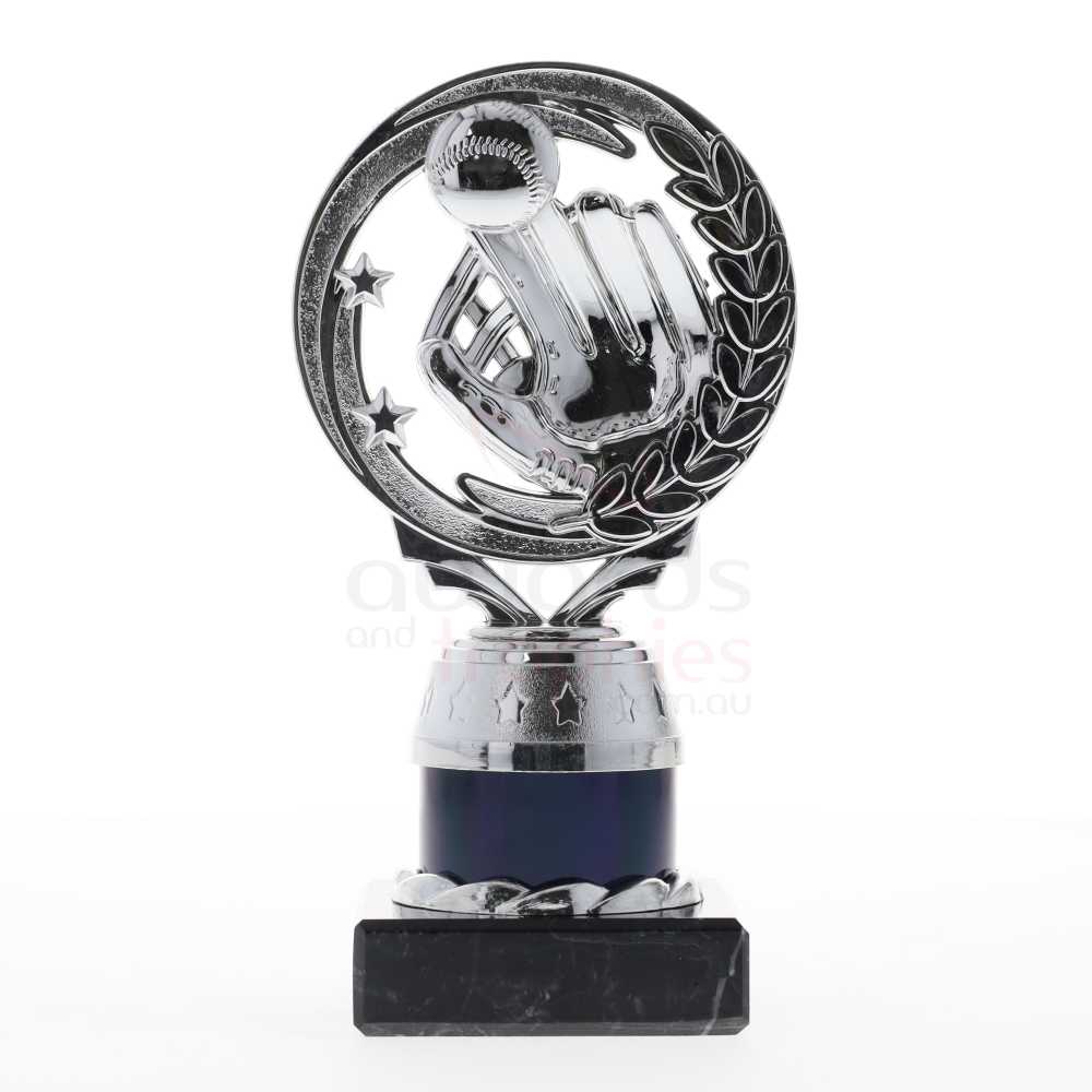 Baseball Torch Silver/Black 165mm