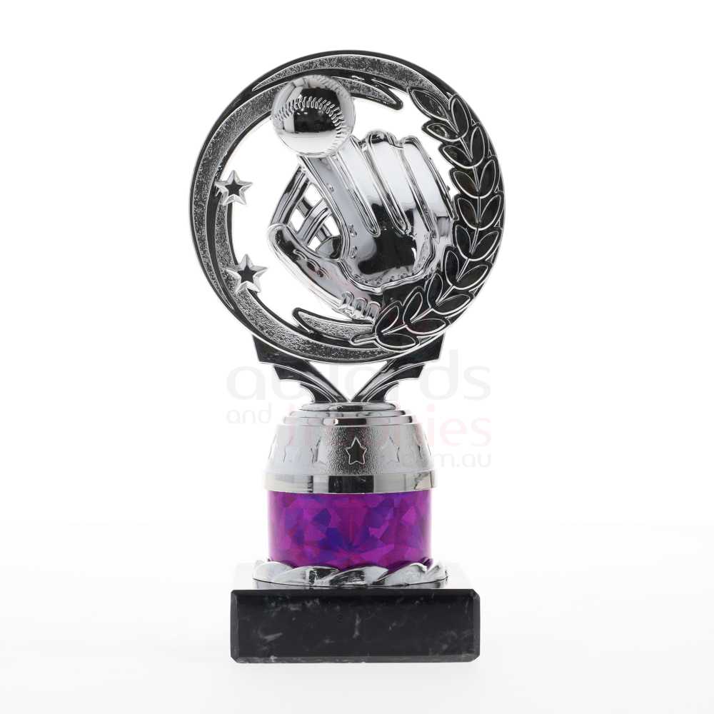 Baseball Torch Silver/Purple 165mm