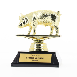 Pig figurine on base 105mm