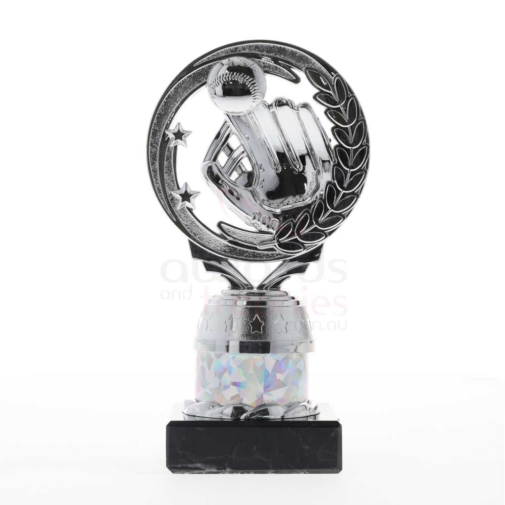 Baseball Torch Silver 165mm