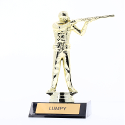 Trap Shooter Figurine Male 165mm