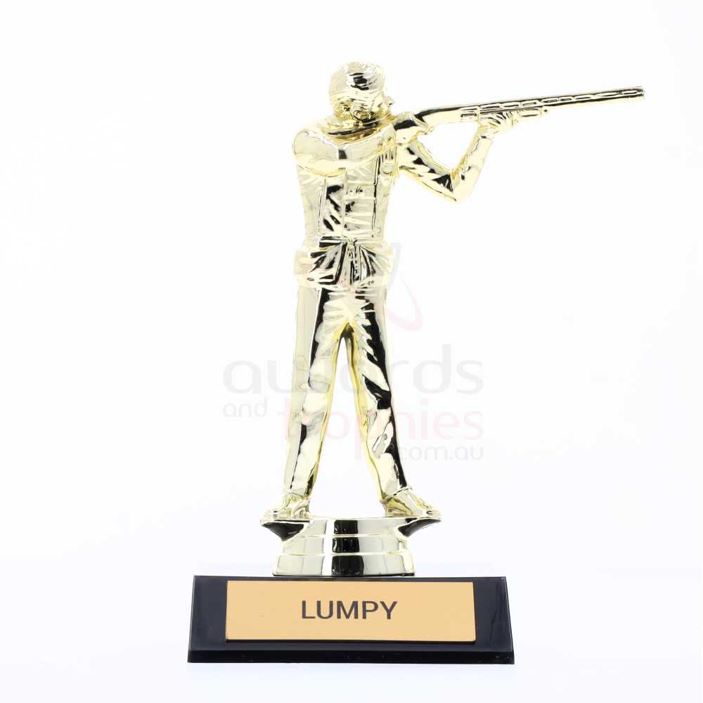 Trap Shooter Figurine Male 165mm