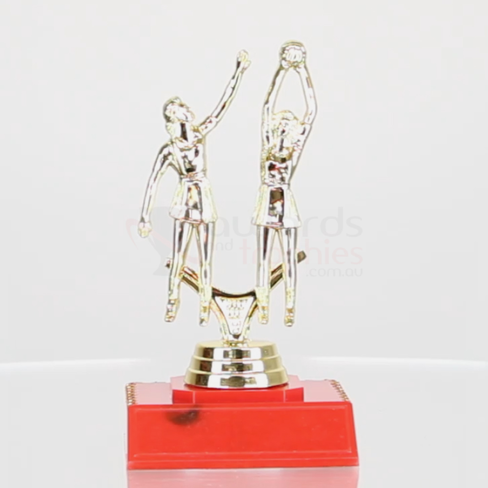 Double Action Netball Figurine 150mm