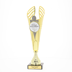 Rising Angel Cup 330mm - Gold/Silver
