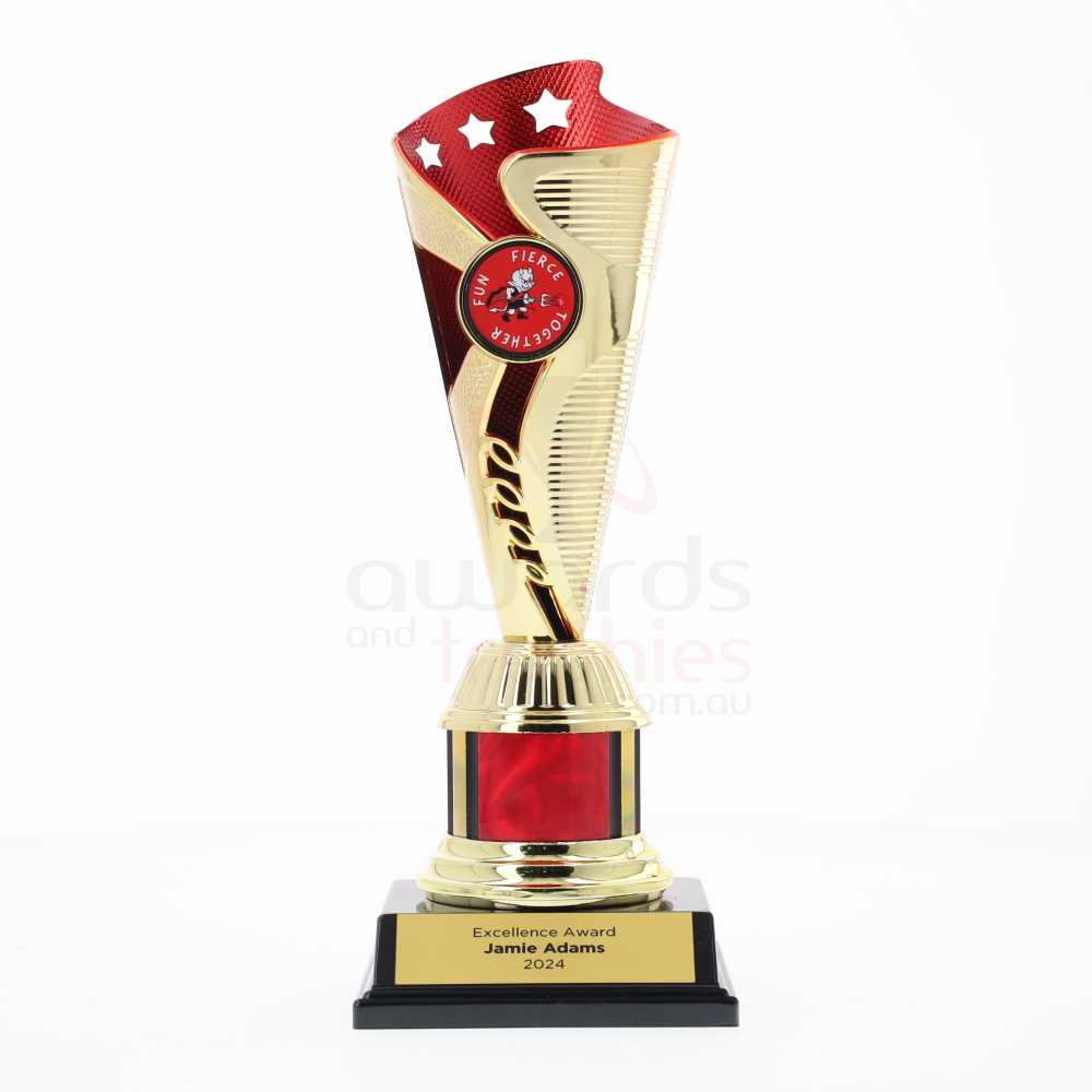 Vela Cup 200mm - Gold/Red