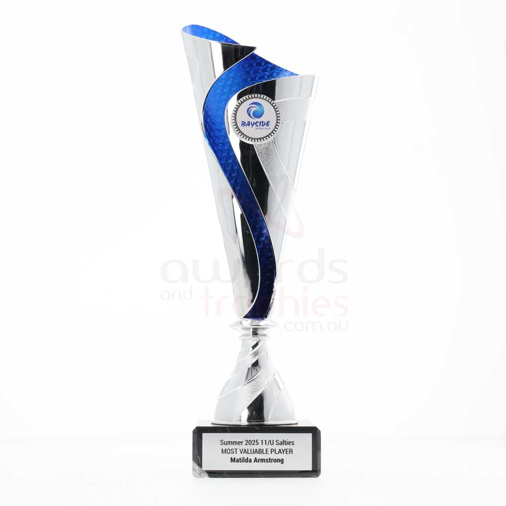 Bazaruto Cup 285mm - Silver/Blue