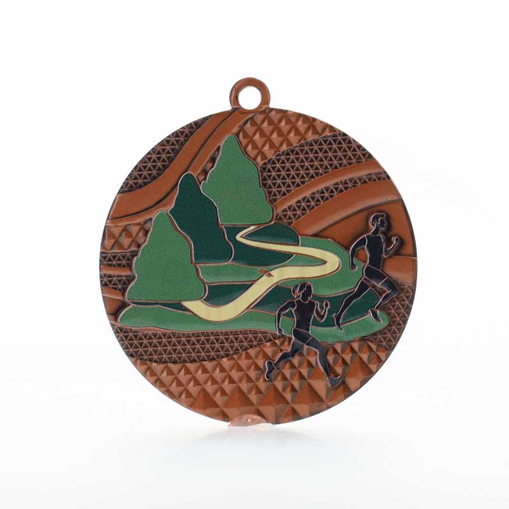 Mosaic Medal 50mm Bronze - Cross Country