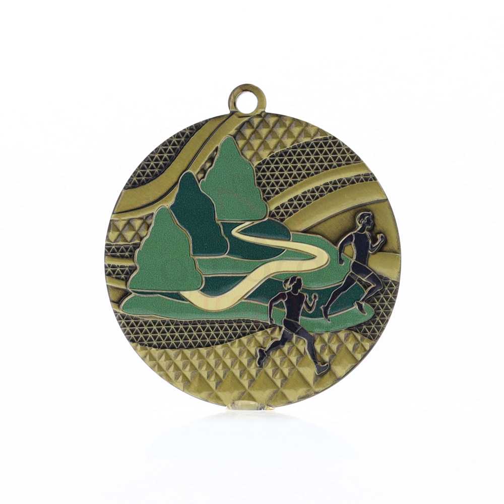 Mosaic Medal 50mm Gold - Cross Country