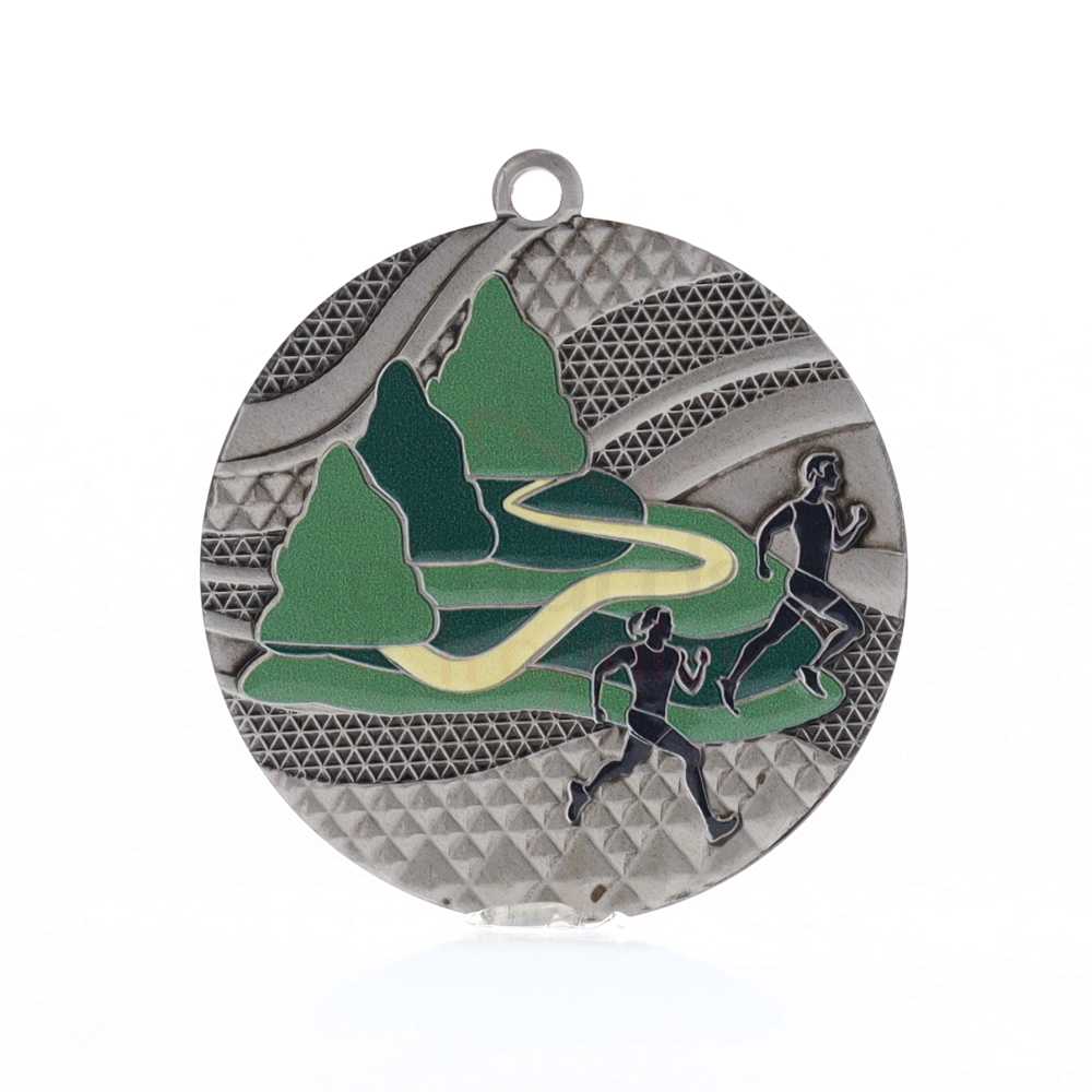 Mosaic Medal 50mm Silver - Cross Country