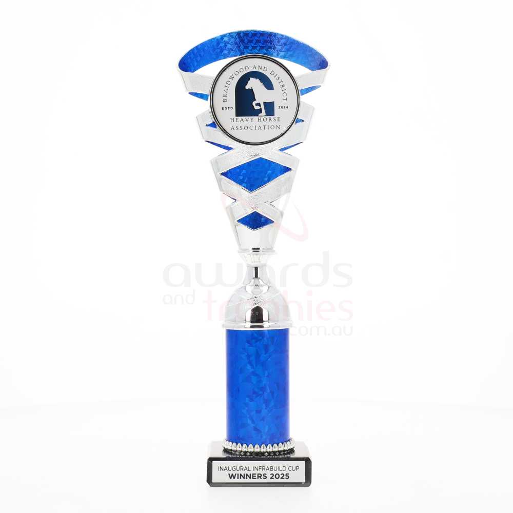Vail Cup 285mm - Silver/Blue