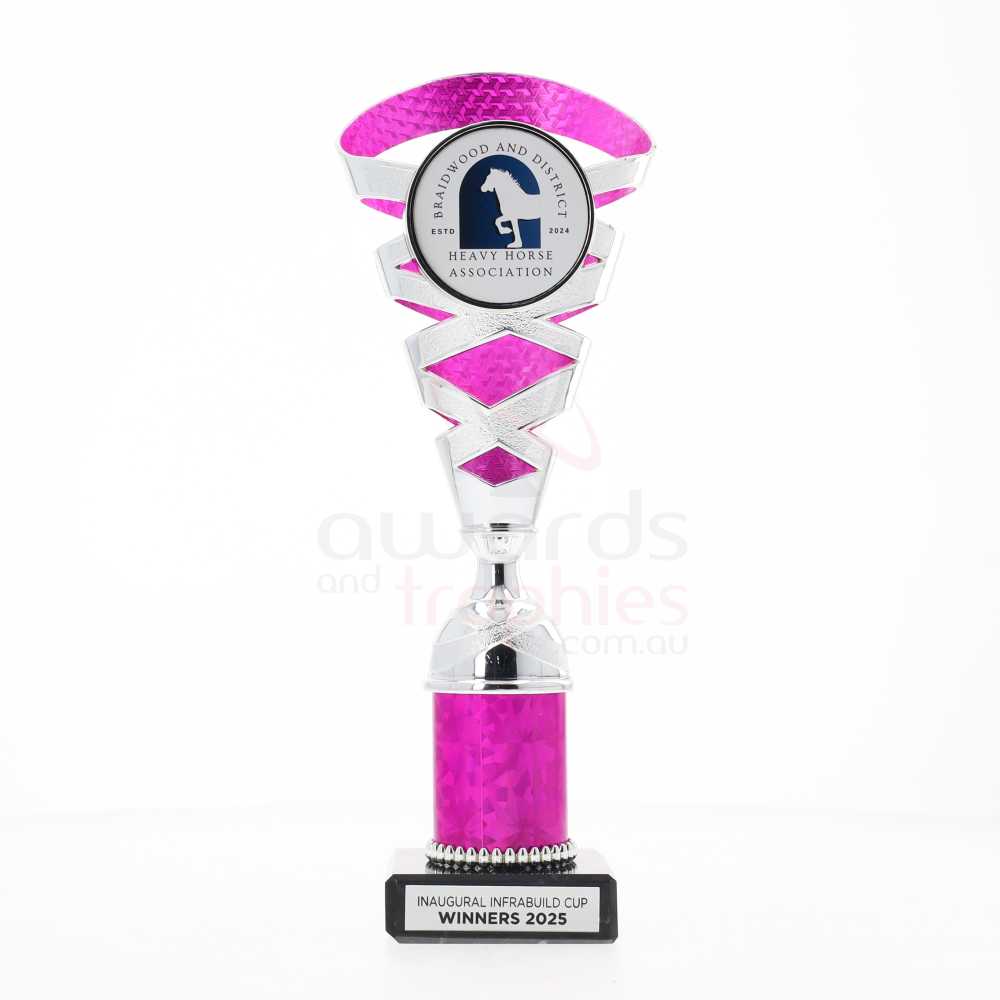 Vail Cup 260mm - Silver/Pink