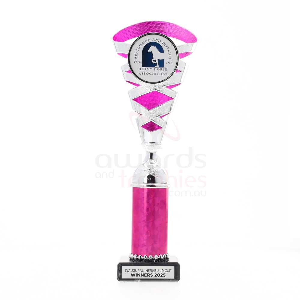 Vail Cup 285mm - Silver/Pink