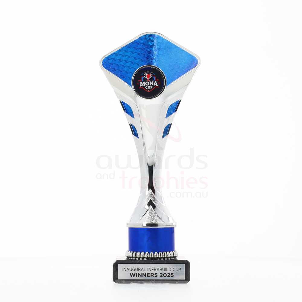 Verbier Cup 220mm - Silver/Blue