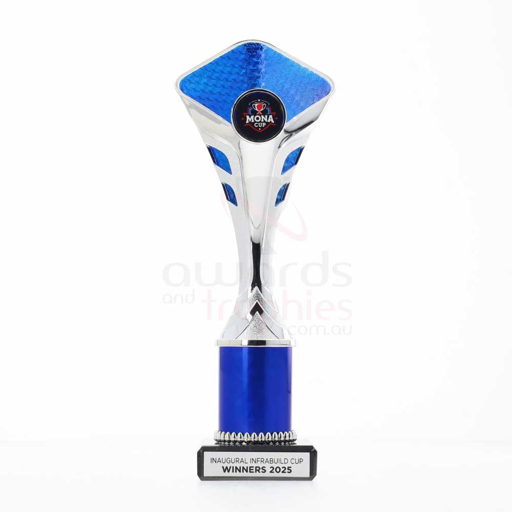 Verbier Cup 245mm - Silver/Blue